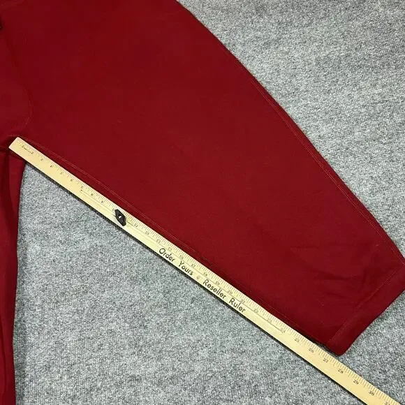 Polo Ralph Lauren Pants Mens Big 4X Red Fleece Sweatpants Lounge Drawstring - Picture 12 of 13